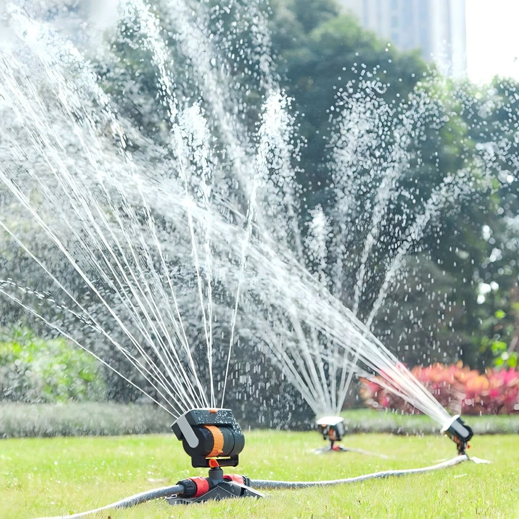 Automatic swing sprinkler