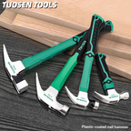 Multi-functional hammer with magnetic nails