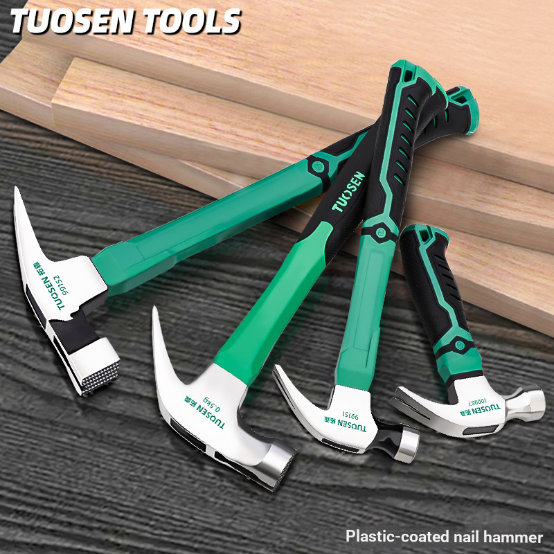Multi-functional hammer with magnetic nails