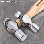 Construction and decoration hand hammer, explosion-proof metal hammer