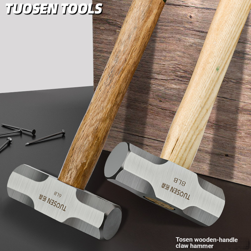 Multifunctional heavy-duty anti-vibration fire hammer, industrial octagonal hammer head