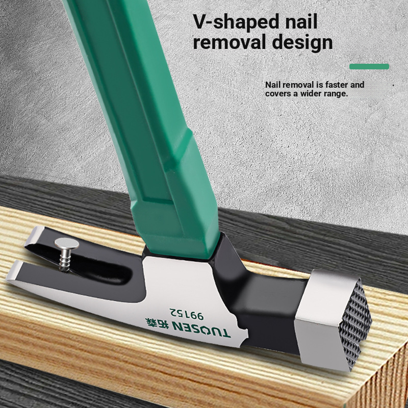 Multi-functional hammer with magnetic nails
