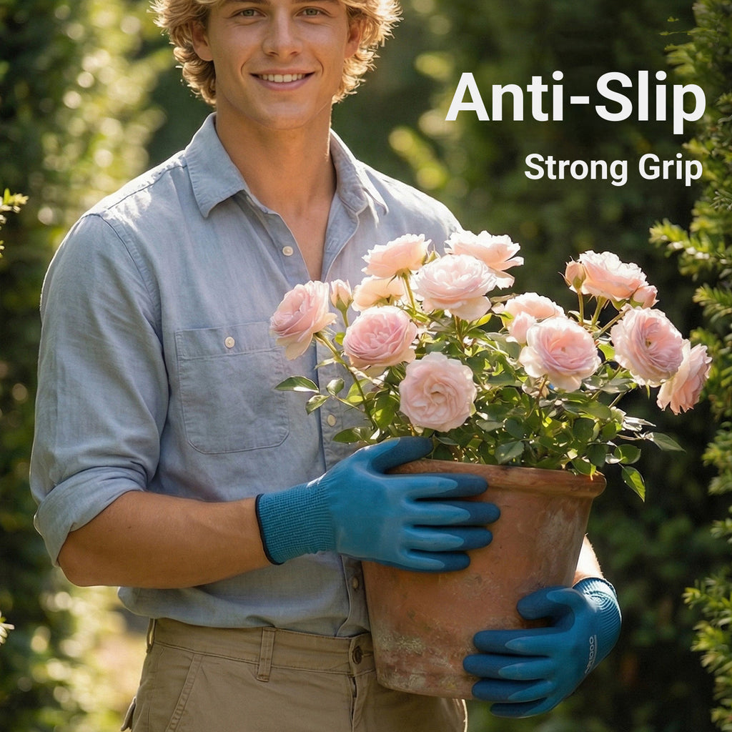 Wear-resistant garden protective weeding gloves