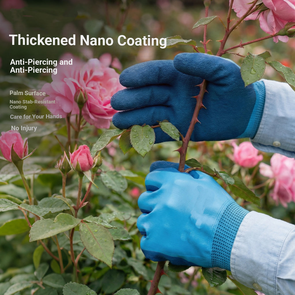 Wear-resistant garden protective weeding gloves