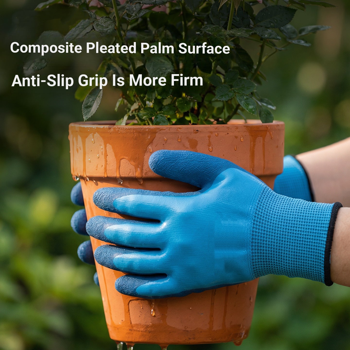 Wear-resistant garden protective weeding gloves