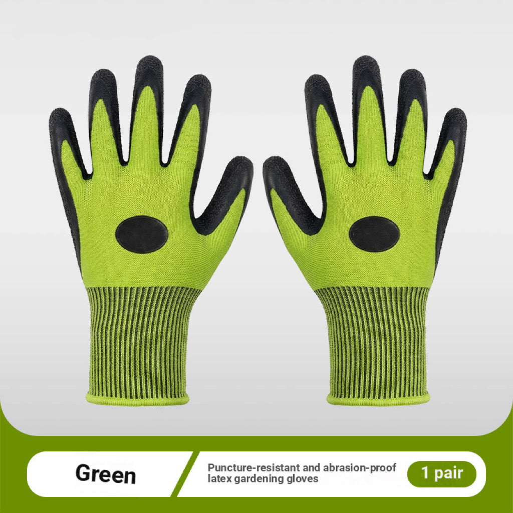 Wear-resistant garden protective weeding gloves