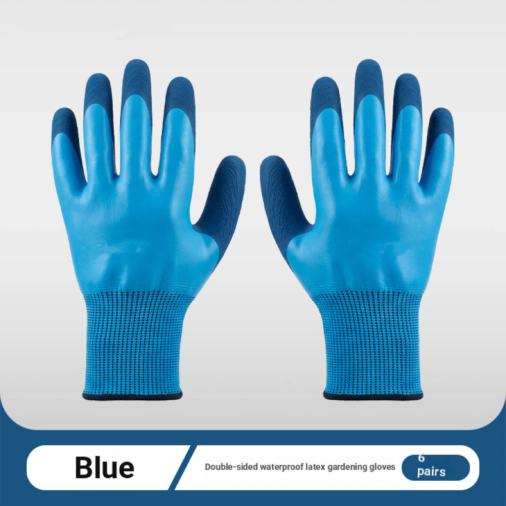 Wear-resistant garden protective weeding gloves