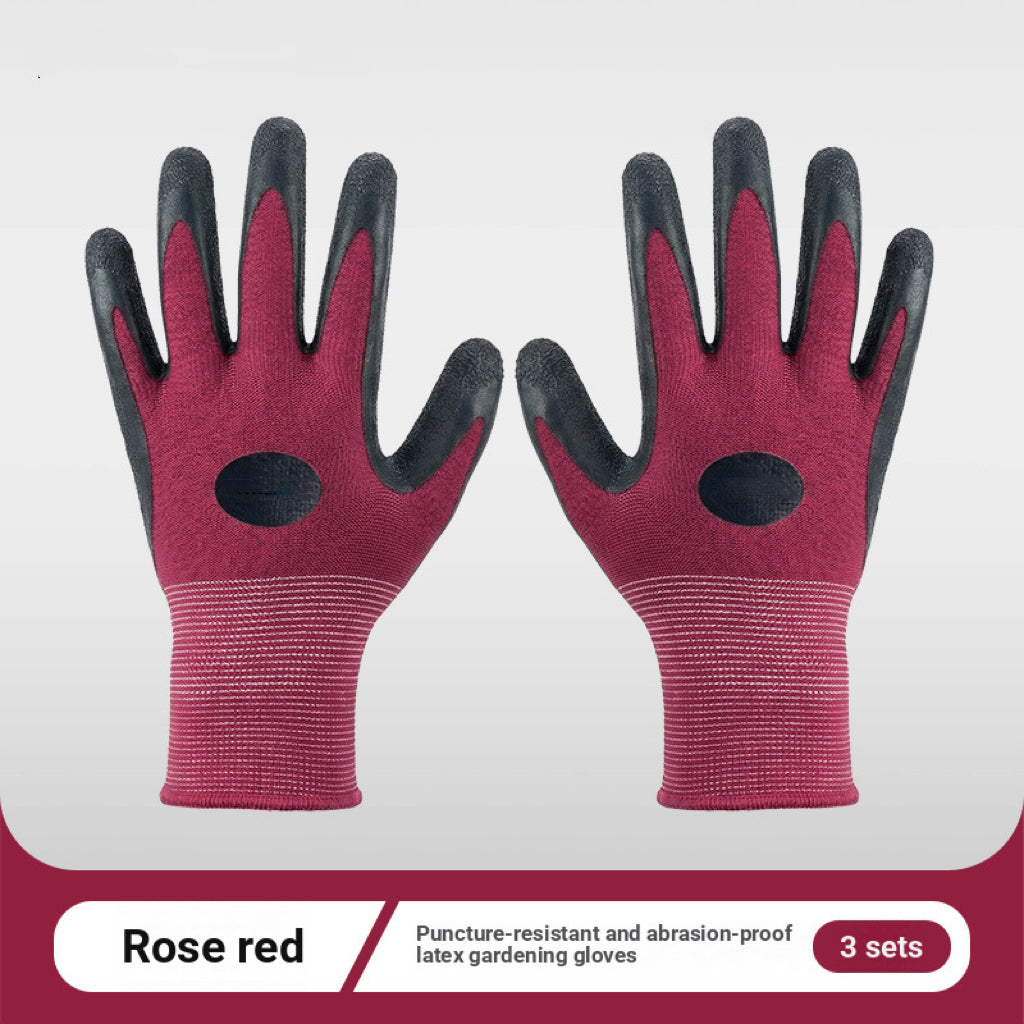 Wear-resistant garden protective weeding gloves