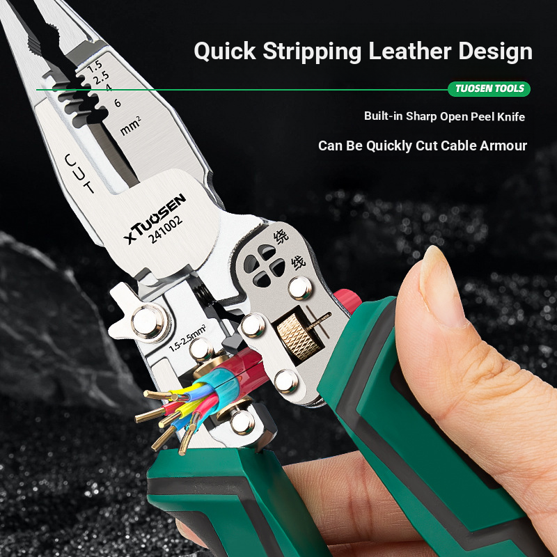 Cutting voltage wires & wire strippers