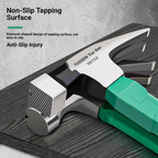 Multi-functional hammer with magnetic nails