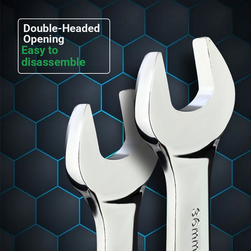 8-32mm mirror-finish opening complete set of wrenches