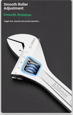 12-15 inch multi-functional adjustable wrench