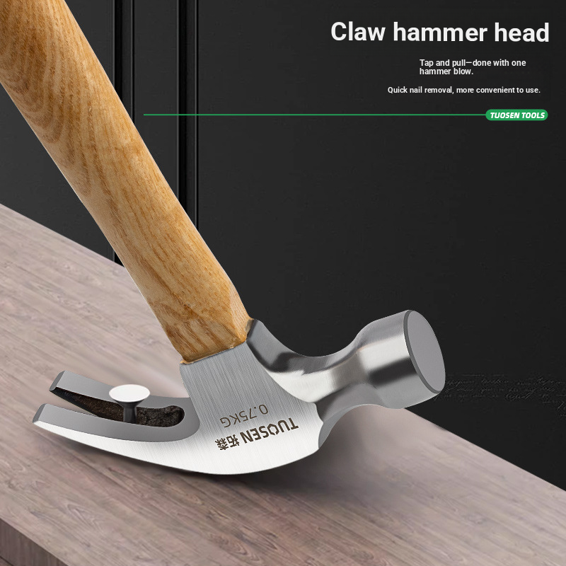 Construction nail picker, carpenter claw hammer