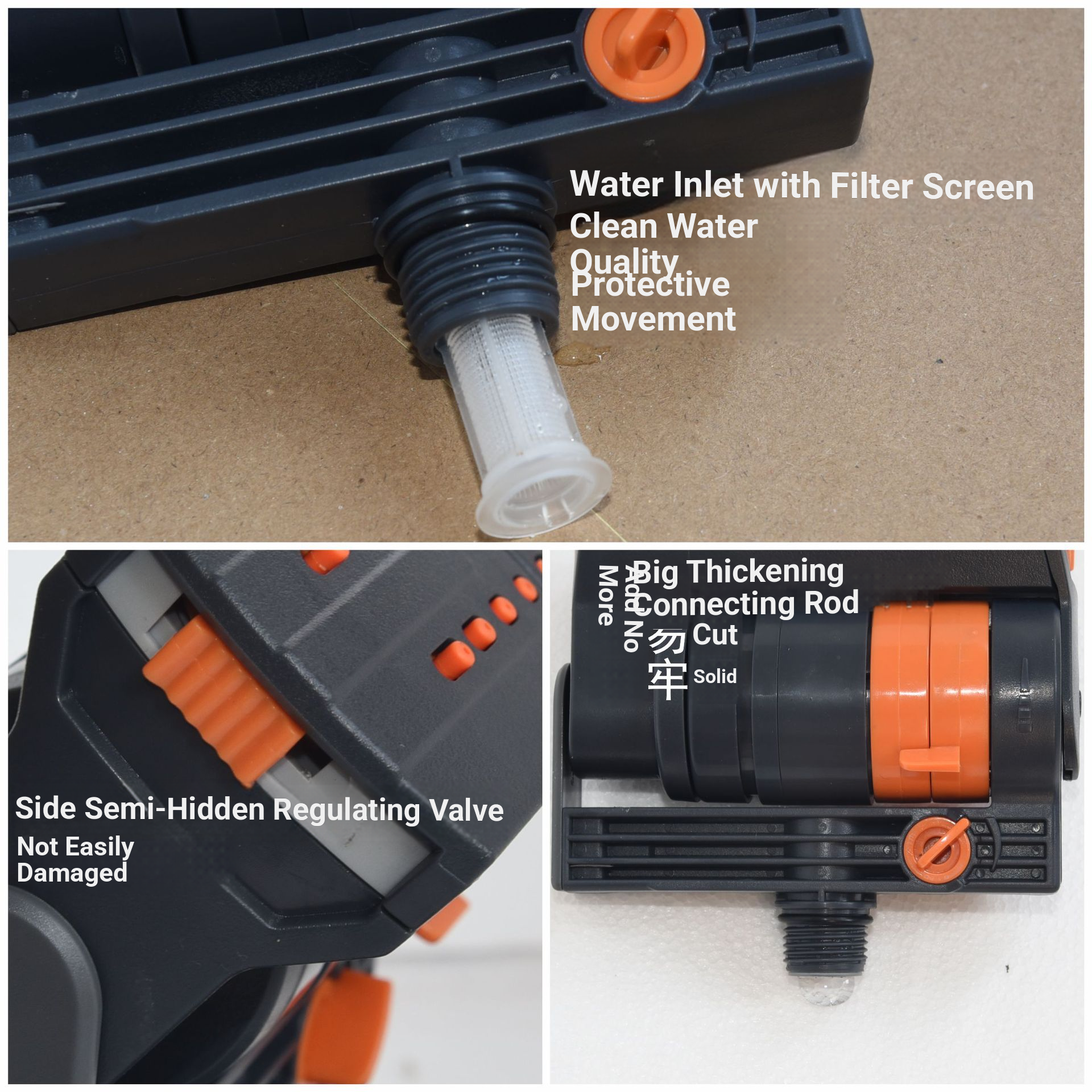 Automatic swing sprinkler