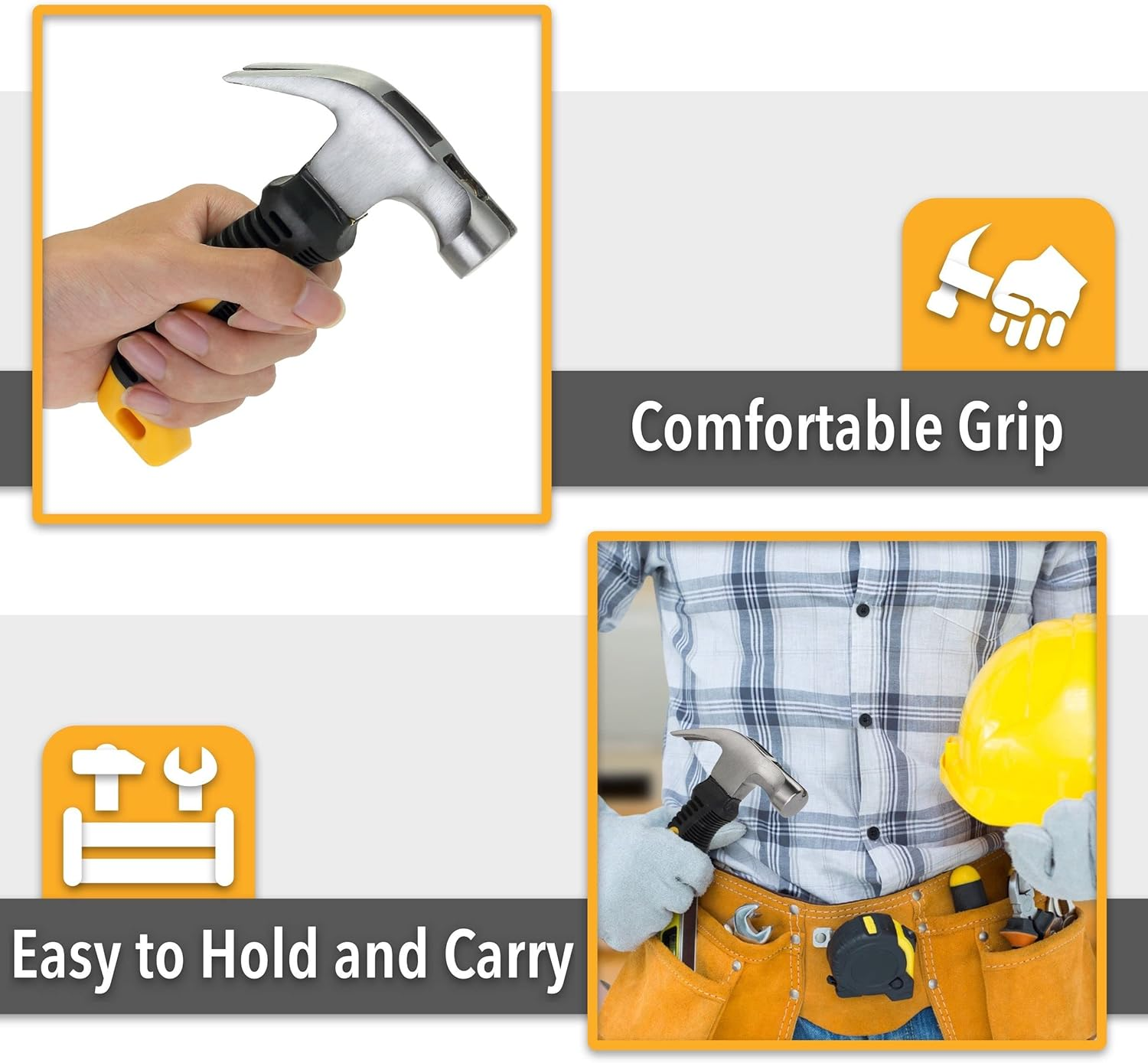 Claw hammer & small claw nail hammer