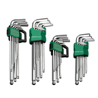 L-shaped ball head hex screw wrench set