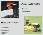 Automatic swing sprinkler