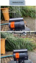 Automatic swing sprinkler