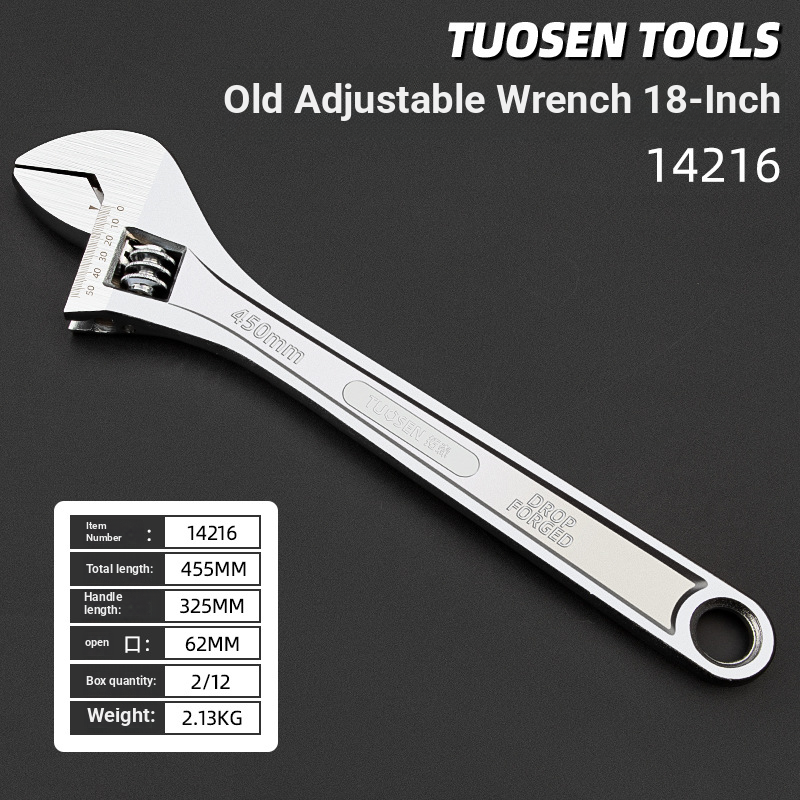 12-15 inch multi-functional adjustable wrench