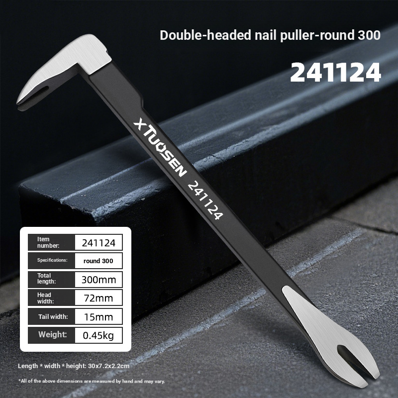 Carpentry demolition tools, wall removal, cement nails, nail pullers