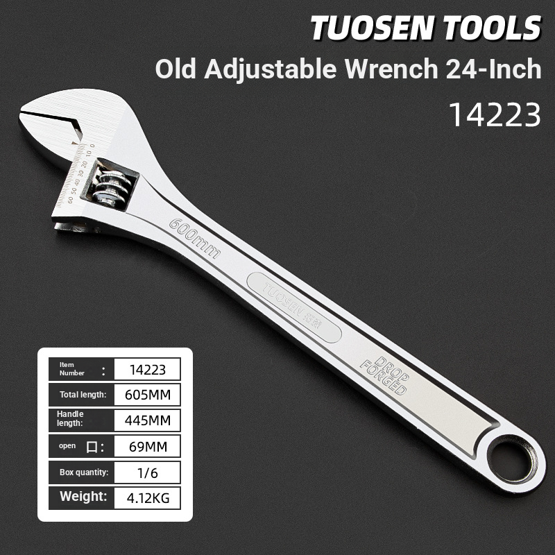 12-15 inch multi-functional adjustable wrench