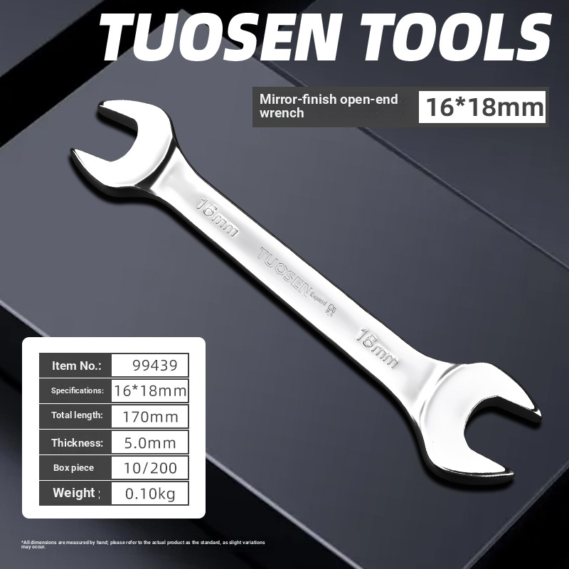 8-32mm mirror-finish opening complete set of wrenches