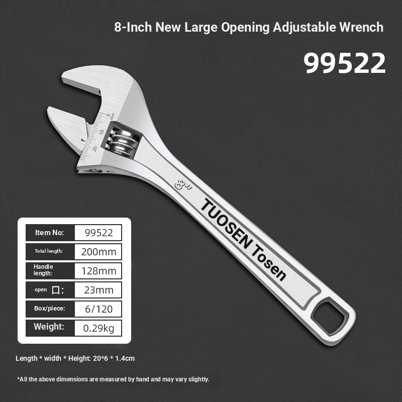 12-15 inch multi-functional adjustable wrench