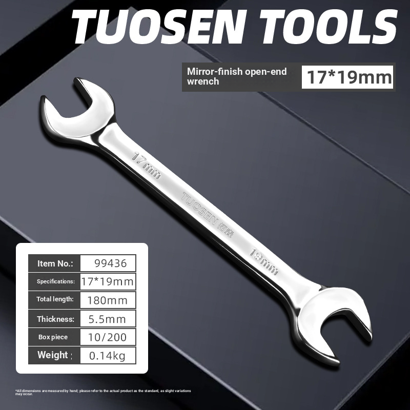 8-32mm mirror-finish opening complete set of wrenches