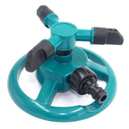 Automatic rotating sprinkler heads for garden lawns