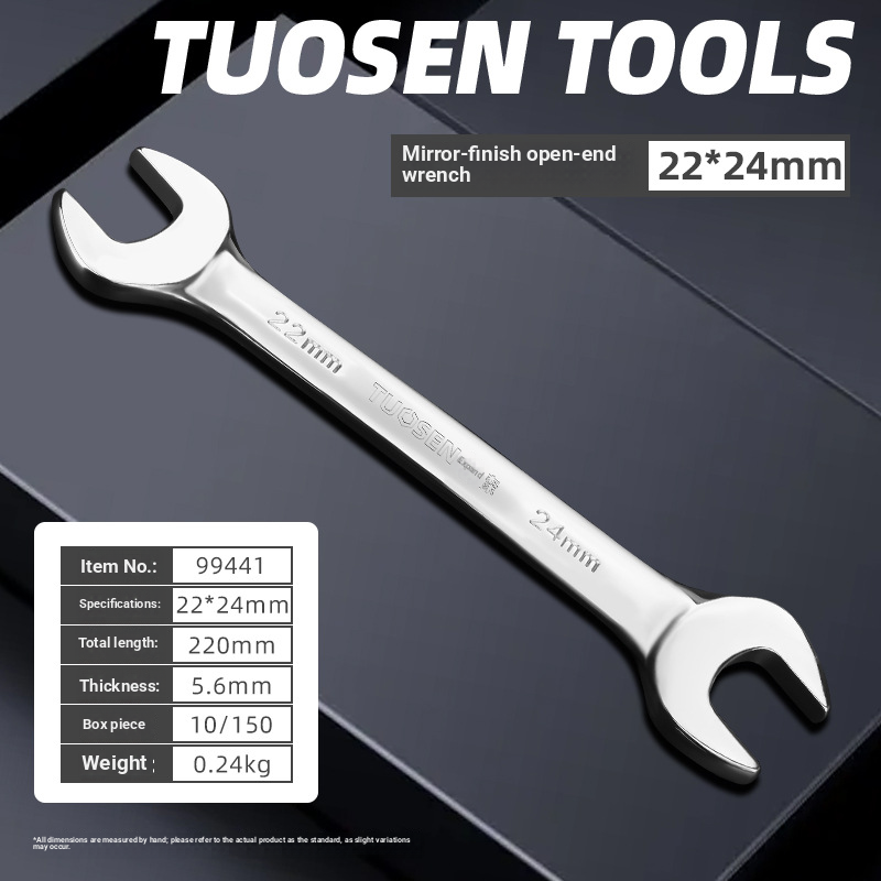 8-32mm mirror-finish opening complete set of wrenches