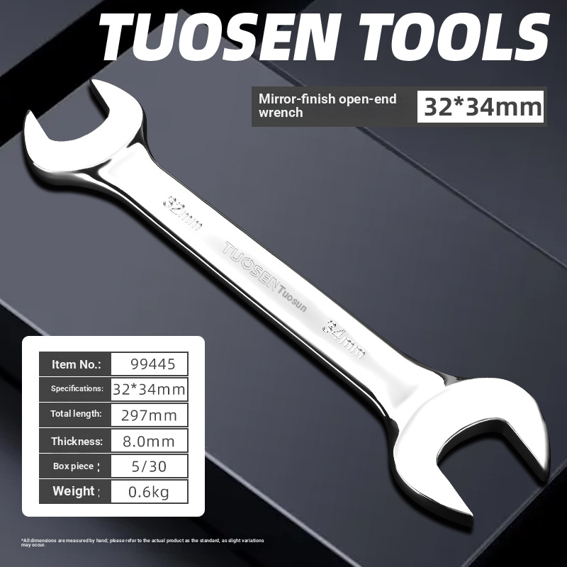 8-32mm mirror-finish opening complete set of wrenches