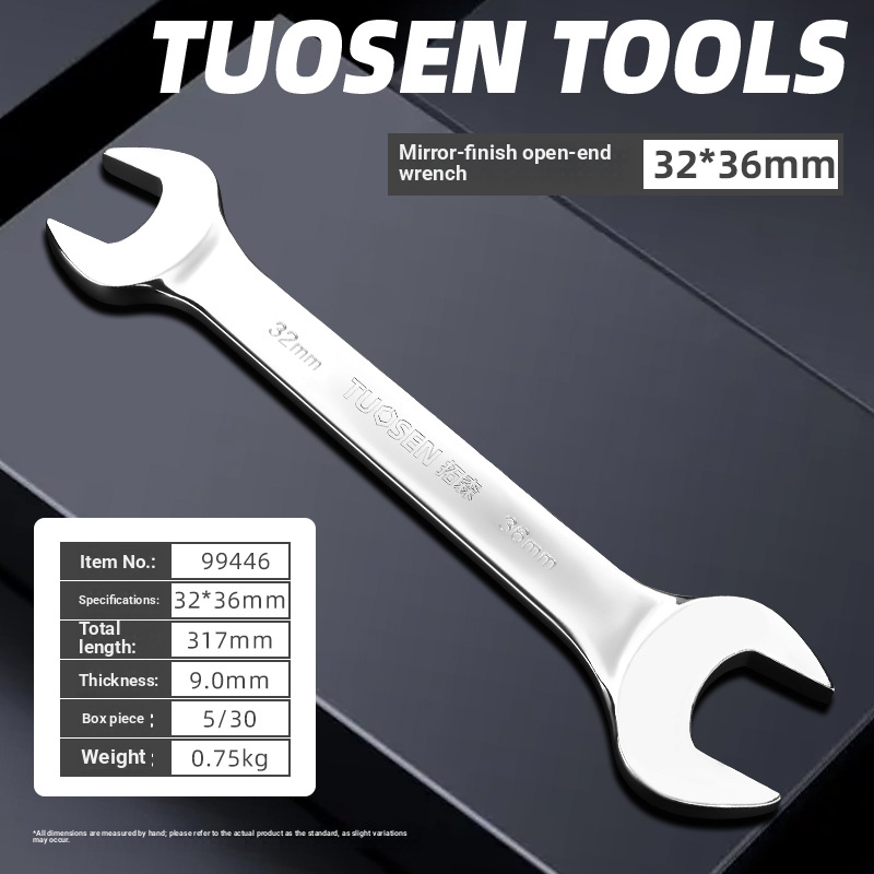 8-32mm mirror-finish opening complete set of wrenches