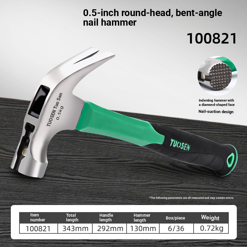 Multi-functional hammer with magnetic nails