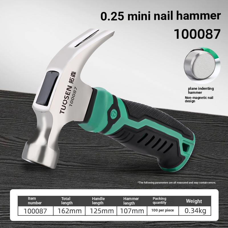 Multi-functional hammer with magnetic nails