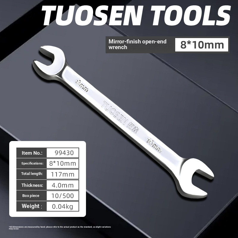 8-32mm mirror-finish opening complete set of wrenches