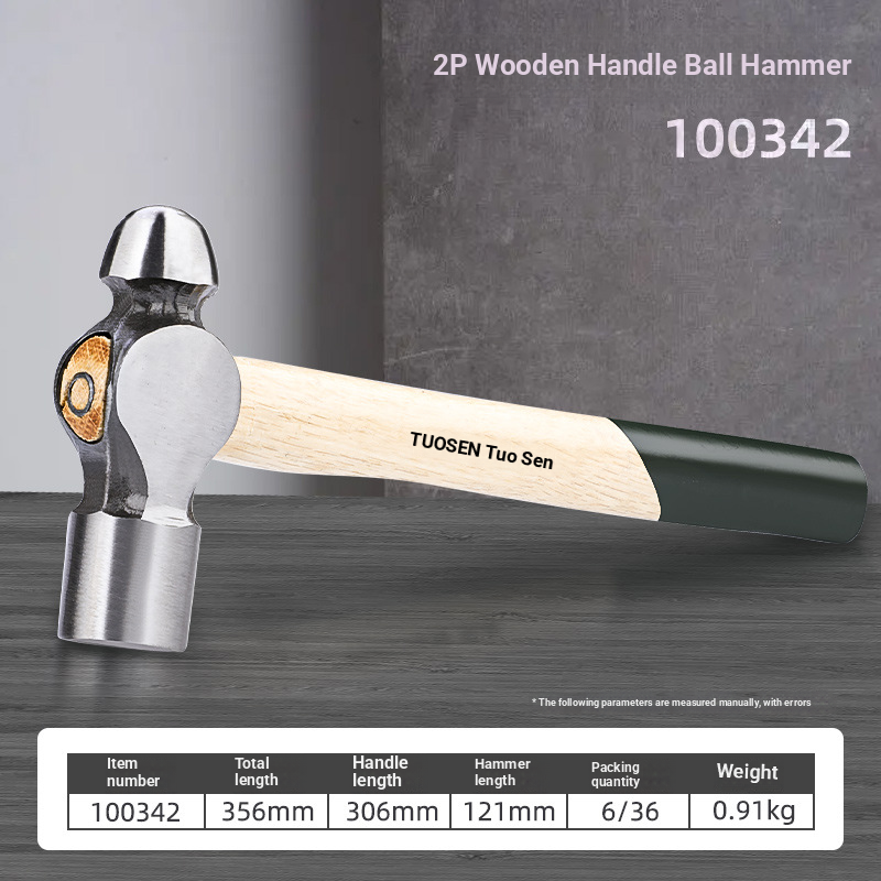 Construction and decoration hand hammer, explosion-proof metal hammer