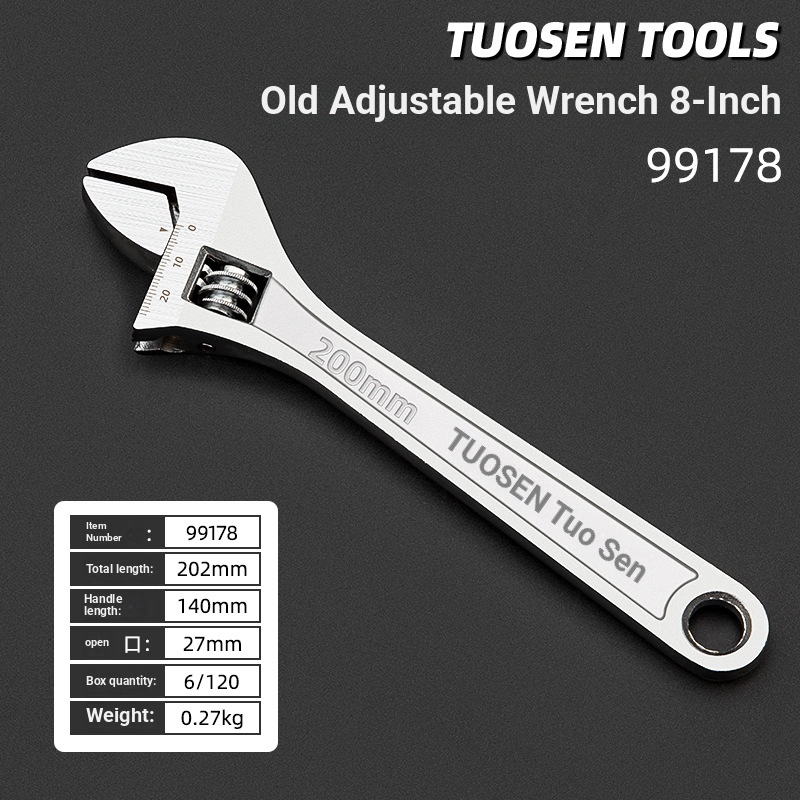 12-15 inch multi-functional adjustable wrench