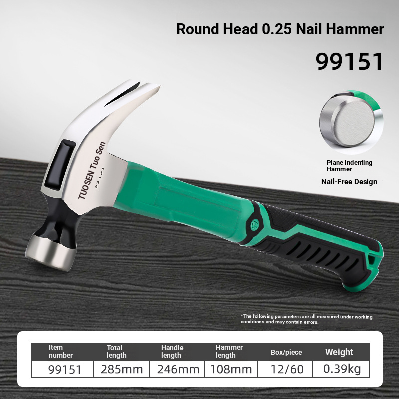 Multi-functional hammer with magnetic nails