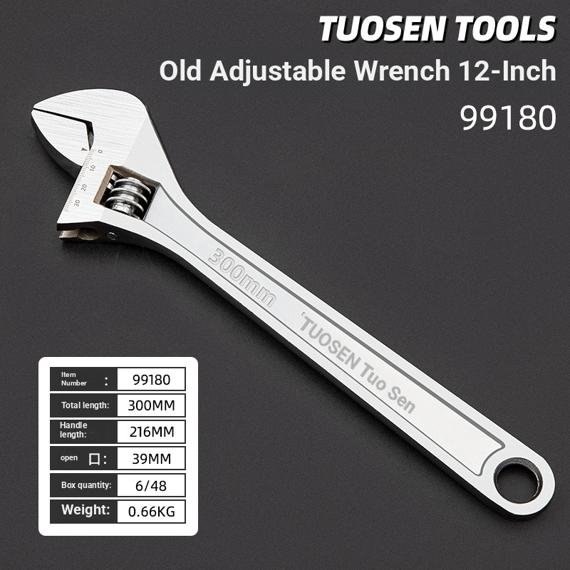 12-15 inch multi-functional adjustable wrench