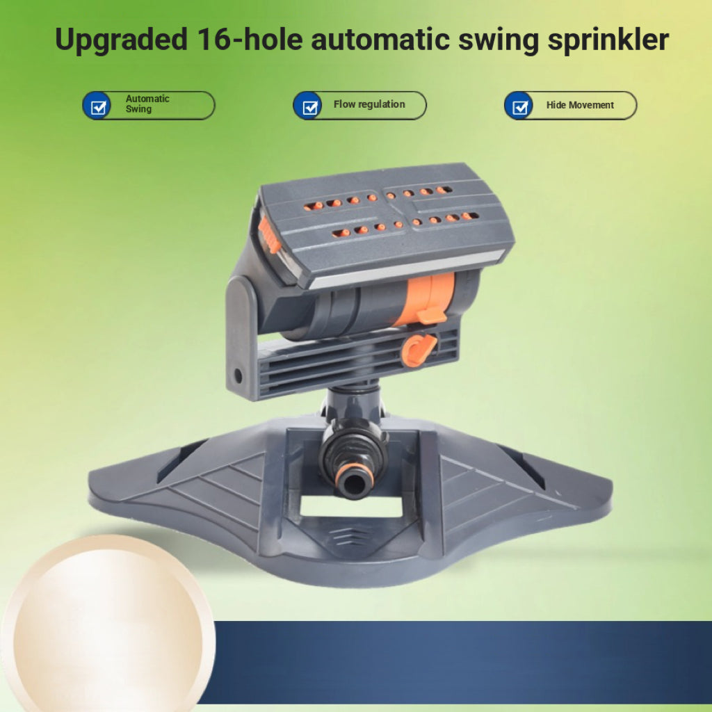 Automatic swing sprinkler