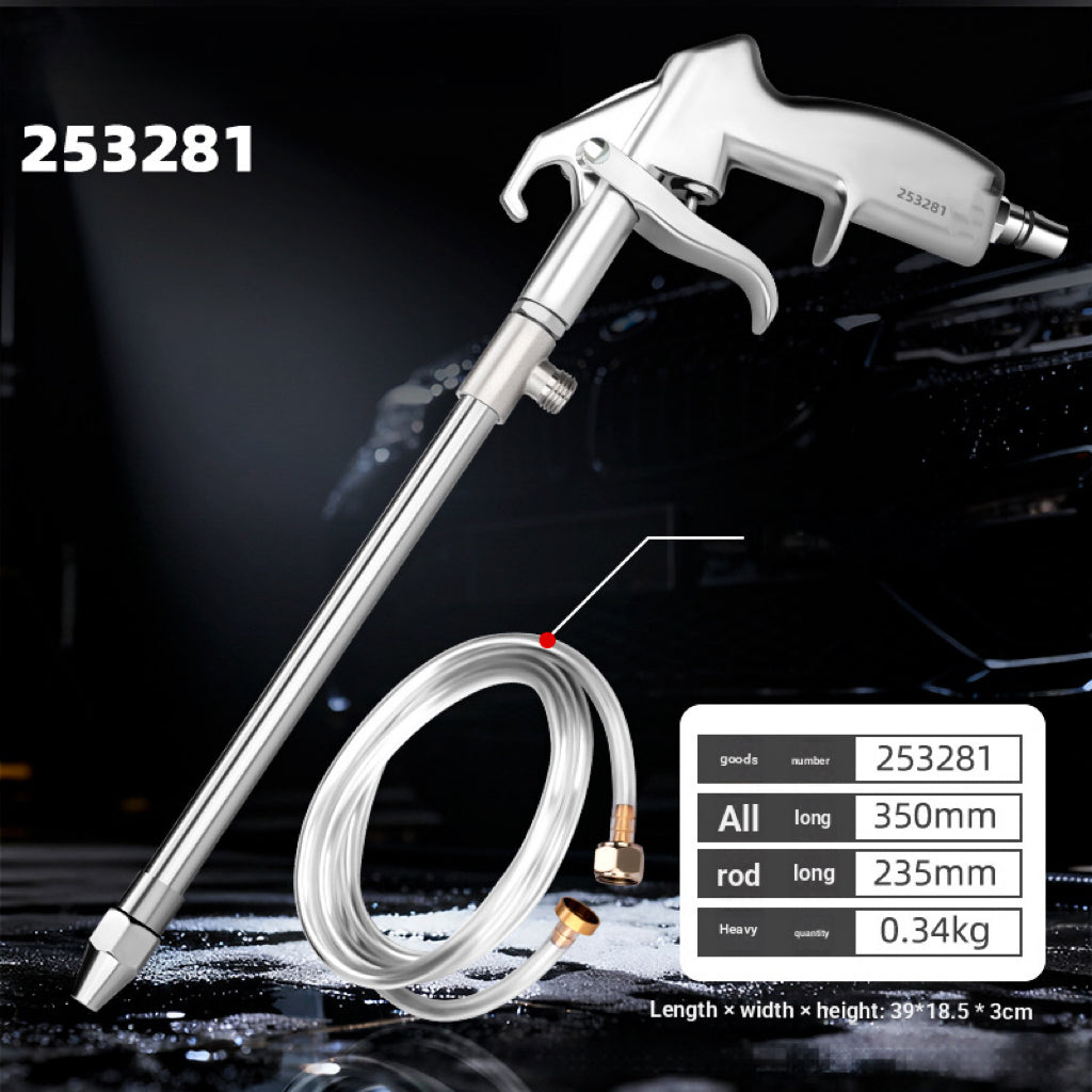 Dust blowing gun & high-pressure dust blowing gun