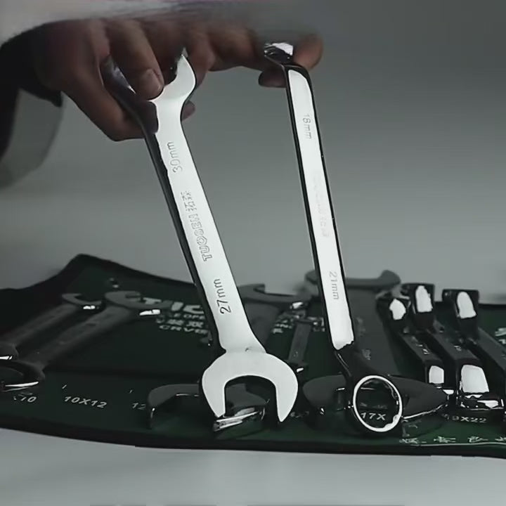 8-32mm mirror-finish opening complete set of wrenches