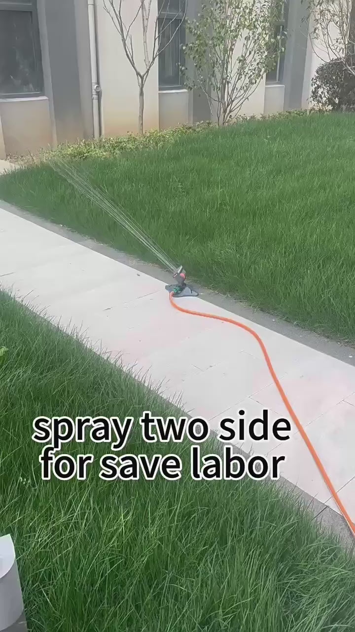 Automatic swing sprinkler